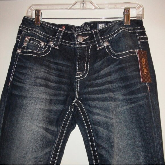 Miss Me Embellished Straight Leg Jeans - Picture 3 of 4